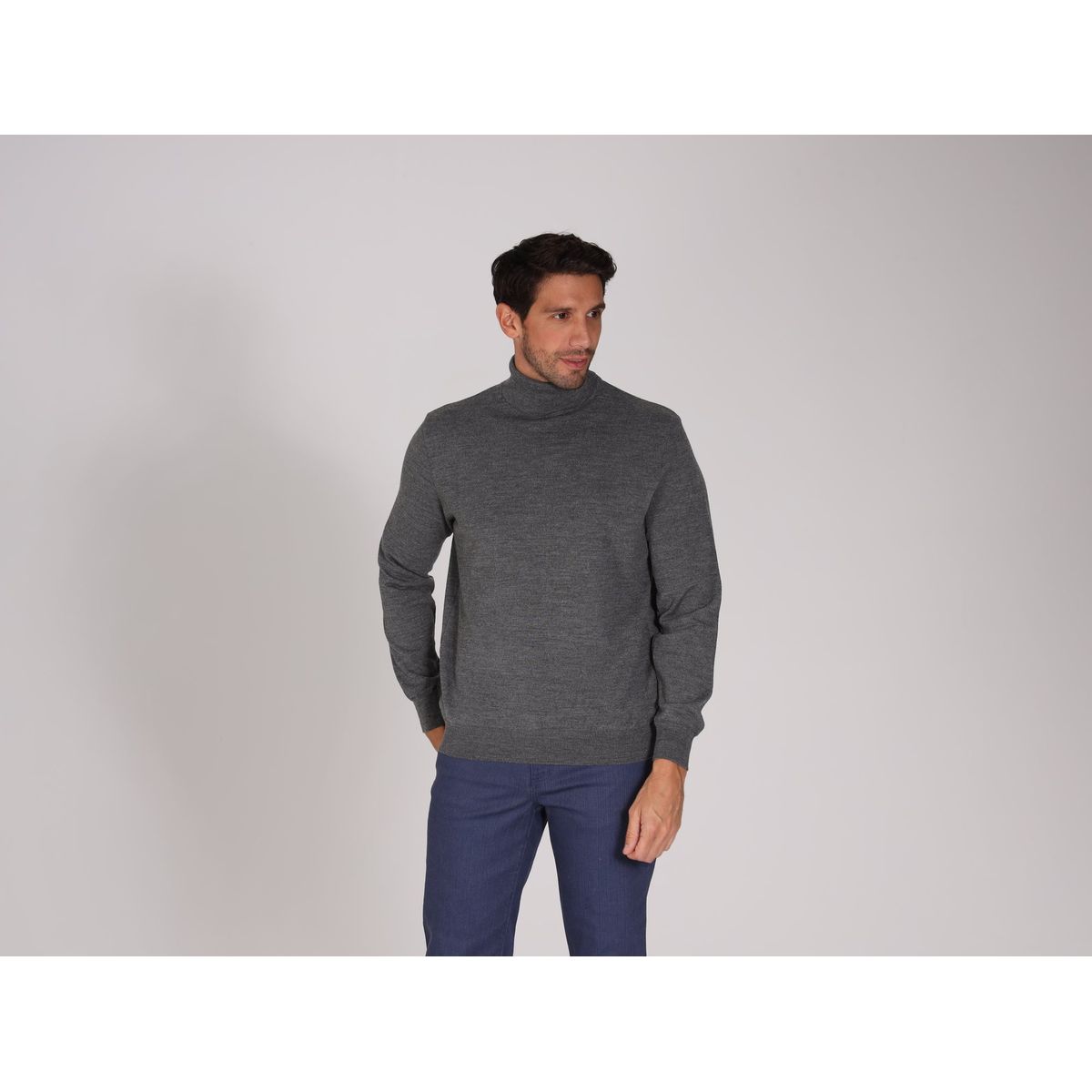 Pull col roulé homme la redoute hot sale