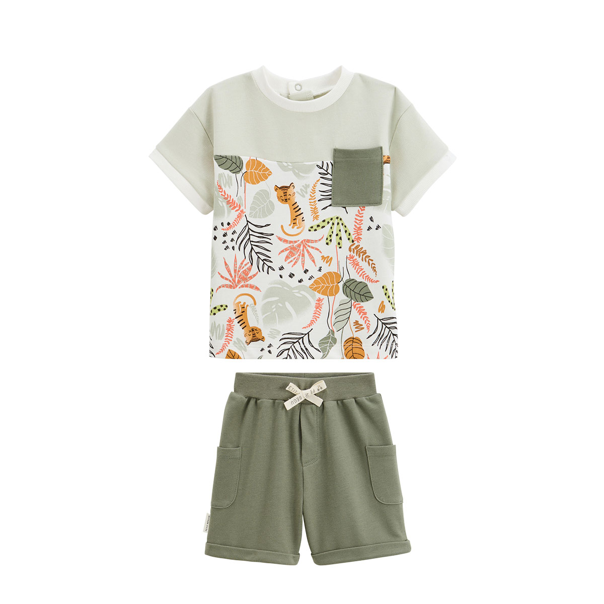 Ensemble enfant t-shirt et short Dumbea, PETIT BEGUIN