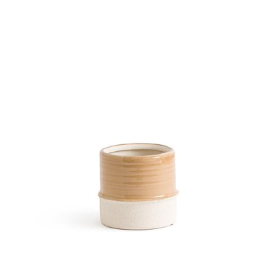Cache-pot céramique émaillée Ø12,5 cm, Malino LA REDOUTE INTERIEURS