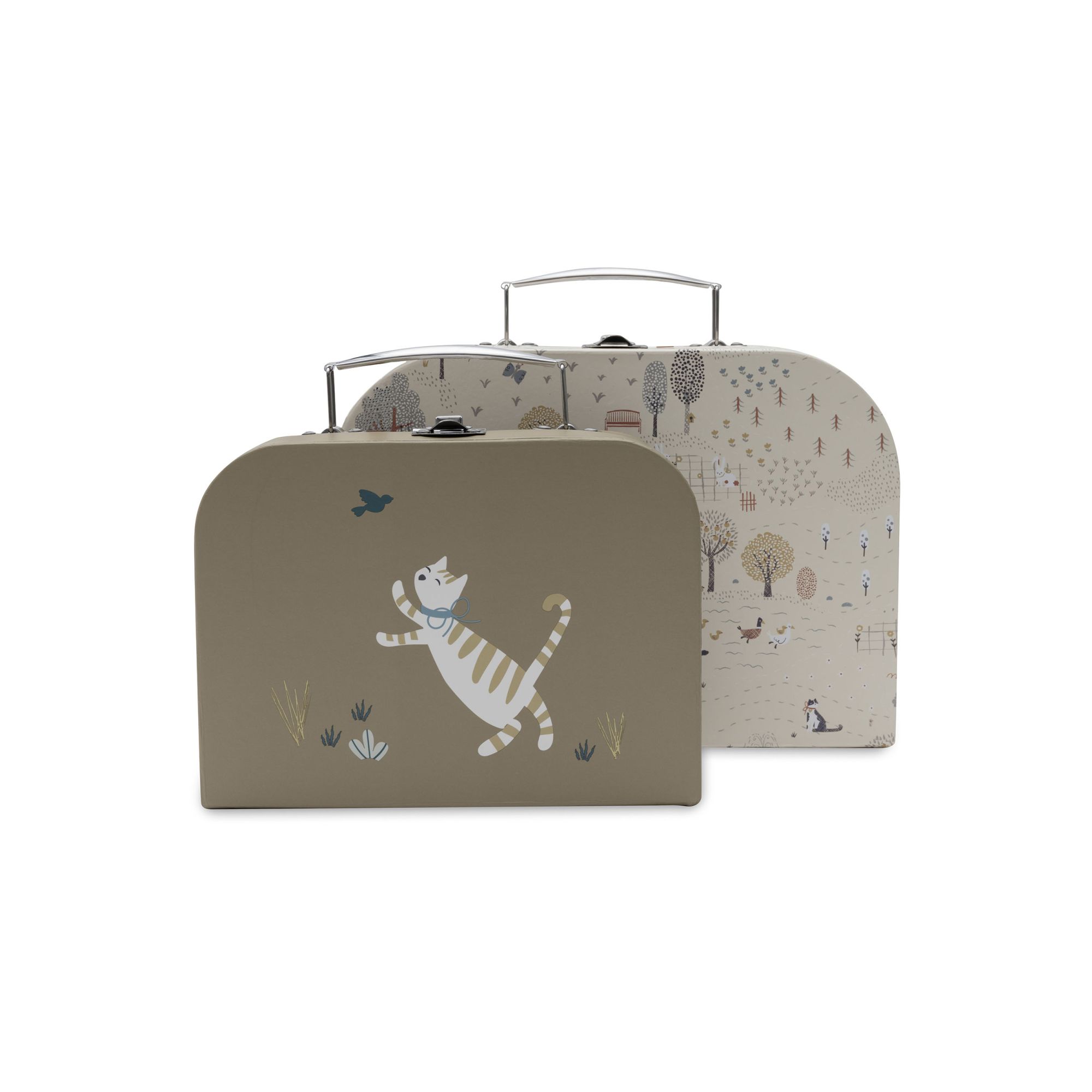 Lot de 2 valisettes à jouets enfant, JOLLEIN