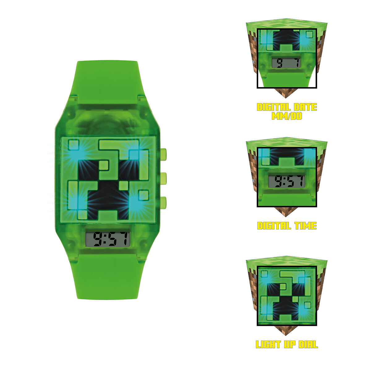Kids Minecraft Dial Watch