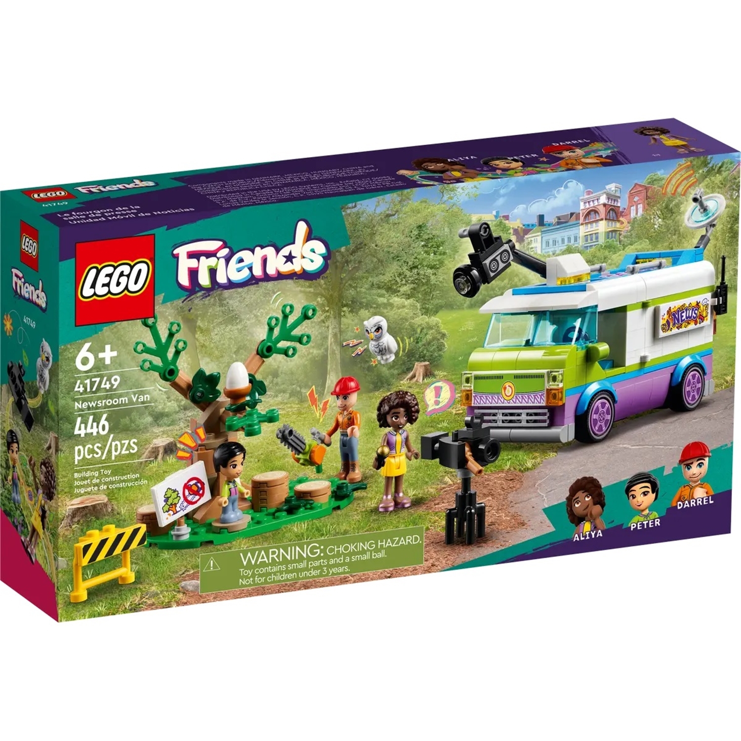 Friends Le camion de reportage, LEGO