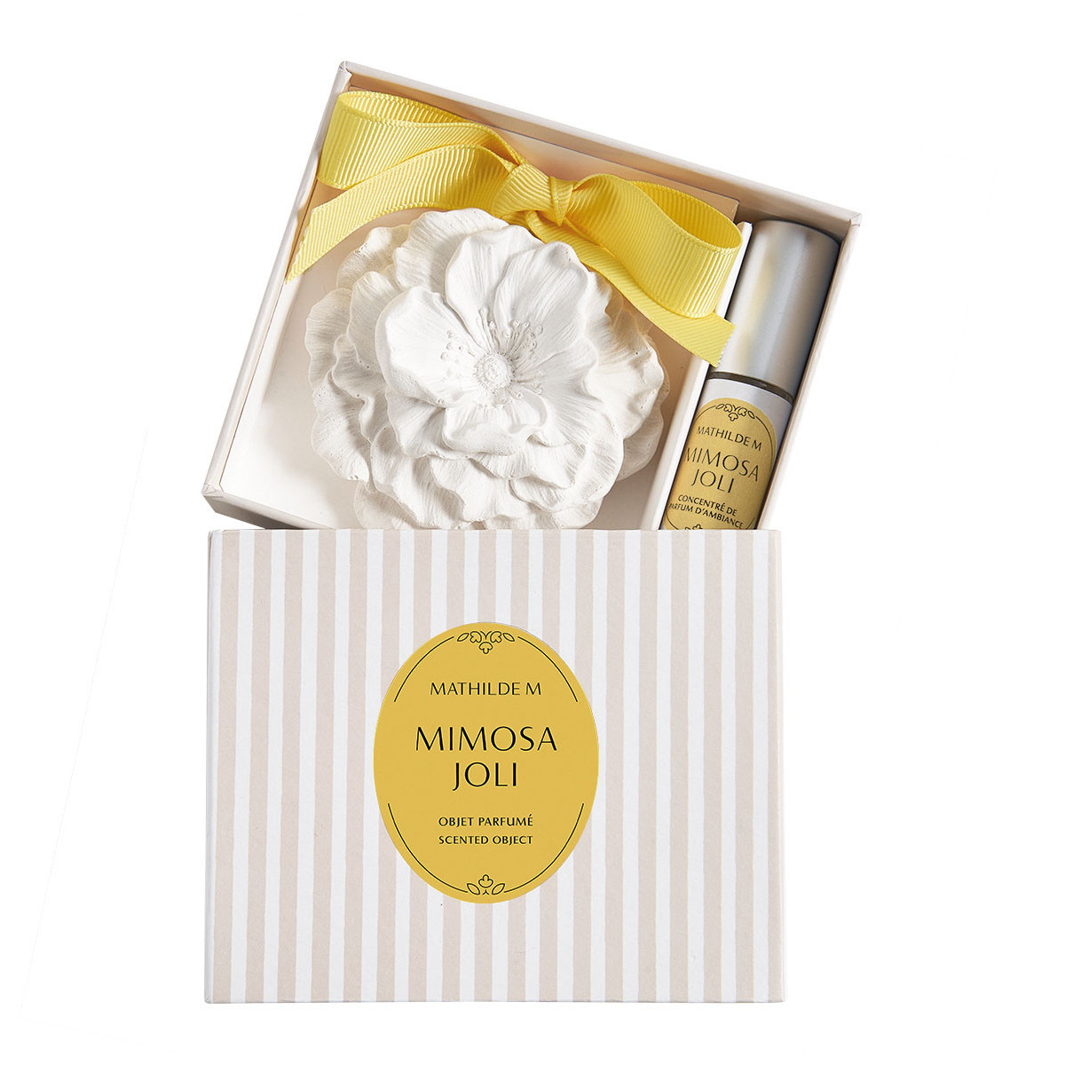 Décor parfumé et concentré de parfum - Mimosa, MATHILDE M