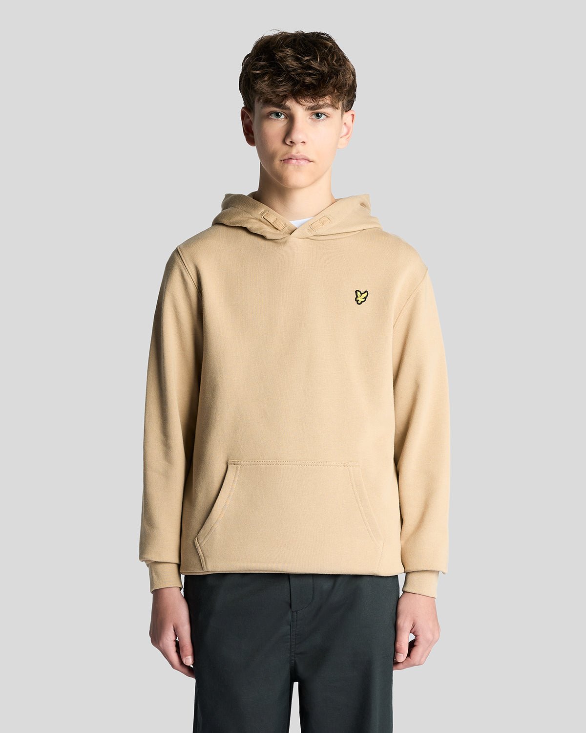 Sweat à capuche en coton loopback, LYLE & SCOTT