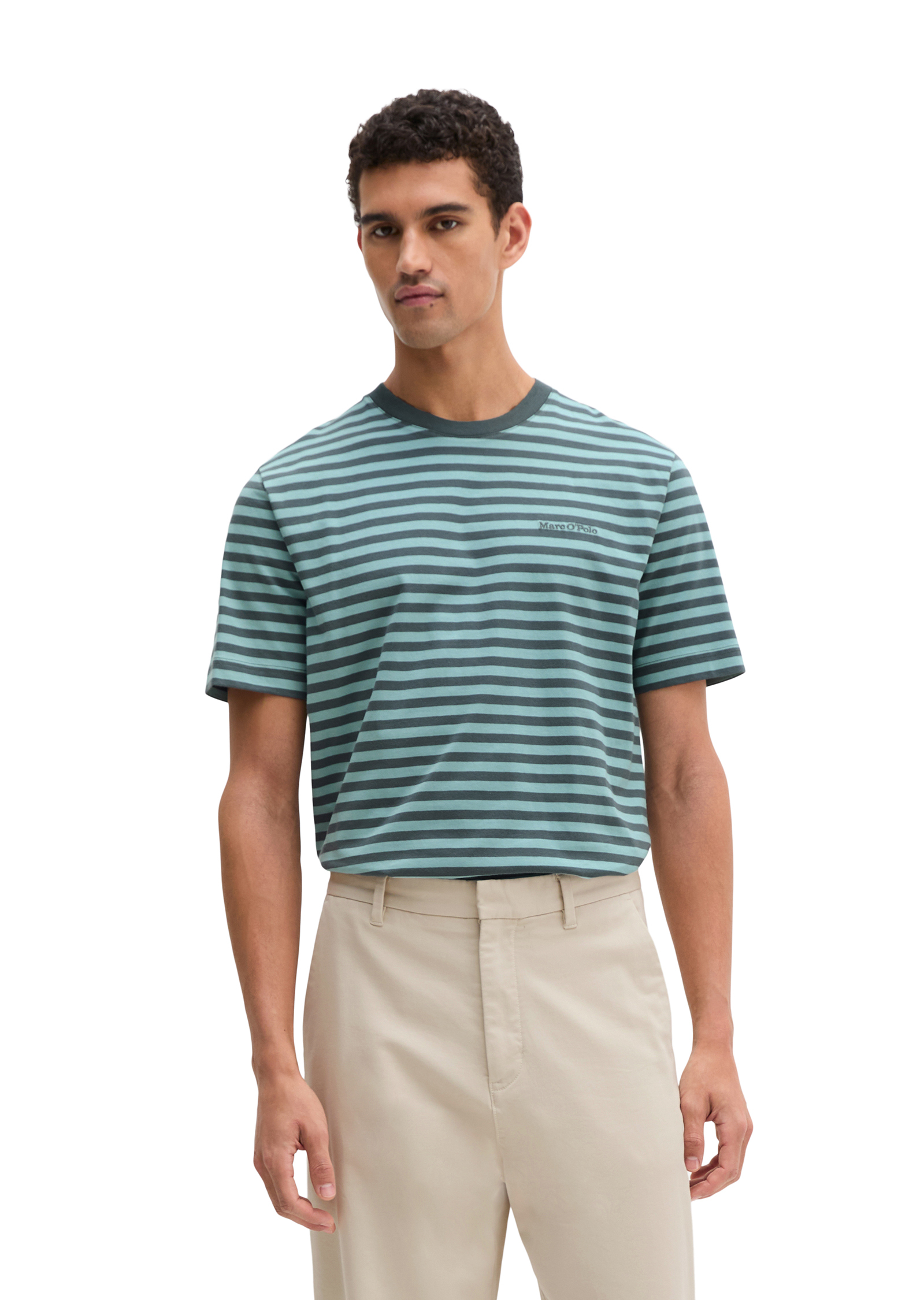 T-shirt DfC regular en pur coton bio, MARC O'POLO