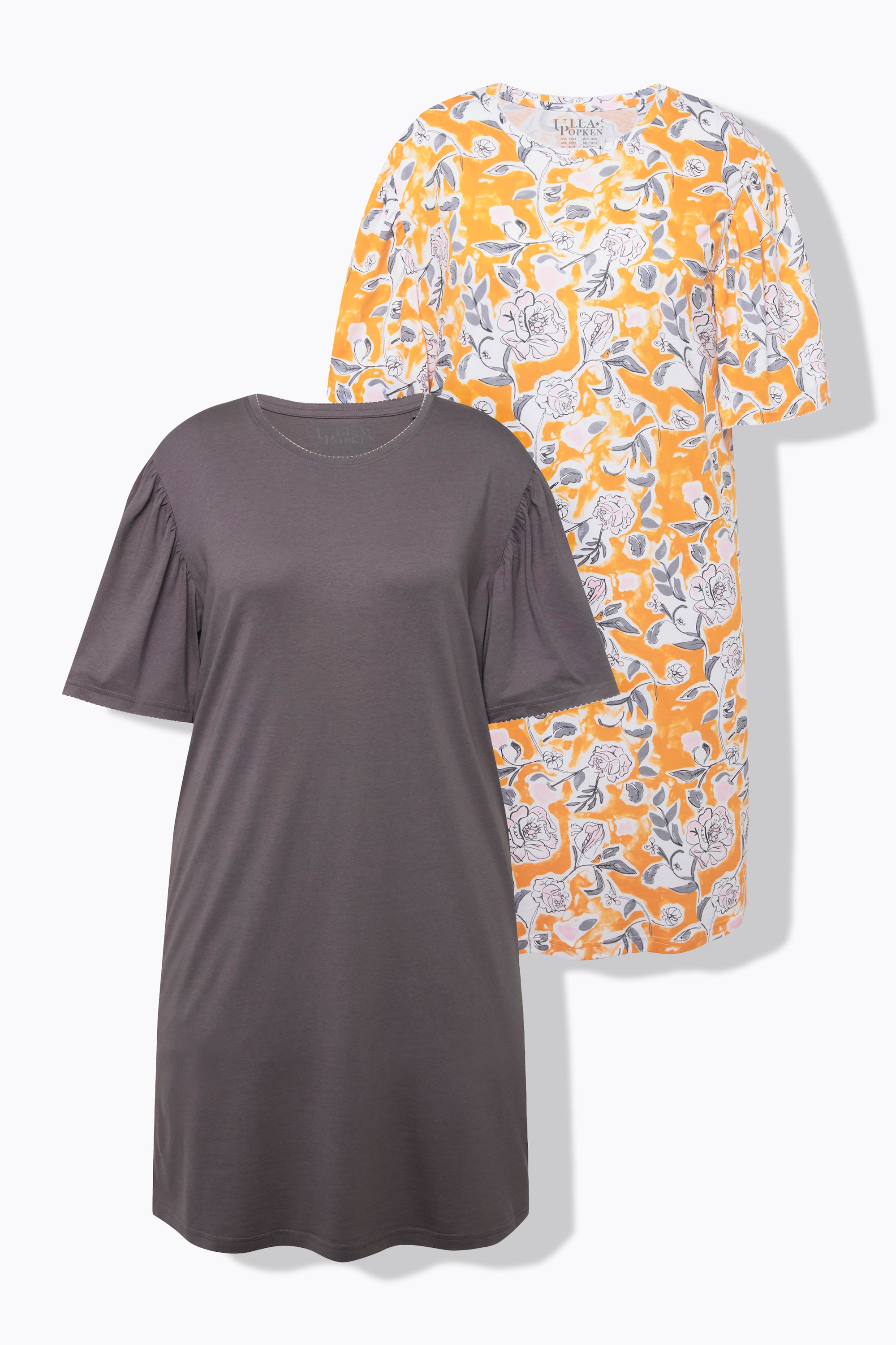 Grands t-shirts pour la nuit, lot de 2, ULLA POPKEN