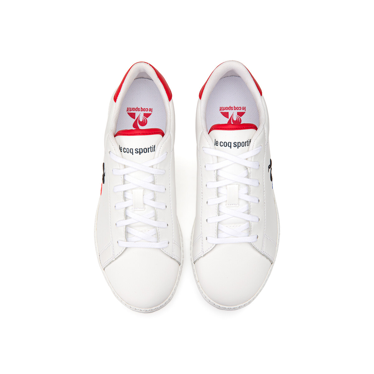 weg te verspillen Vergelijkbaar regeling Sneakers courtset wit/rood Le Coq Sportif | La Redoute
