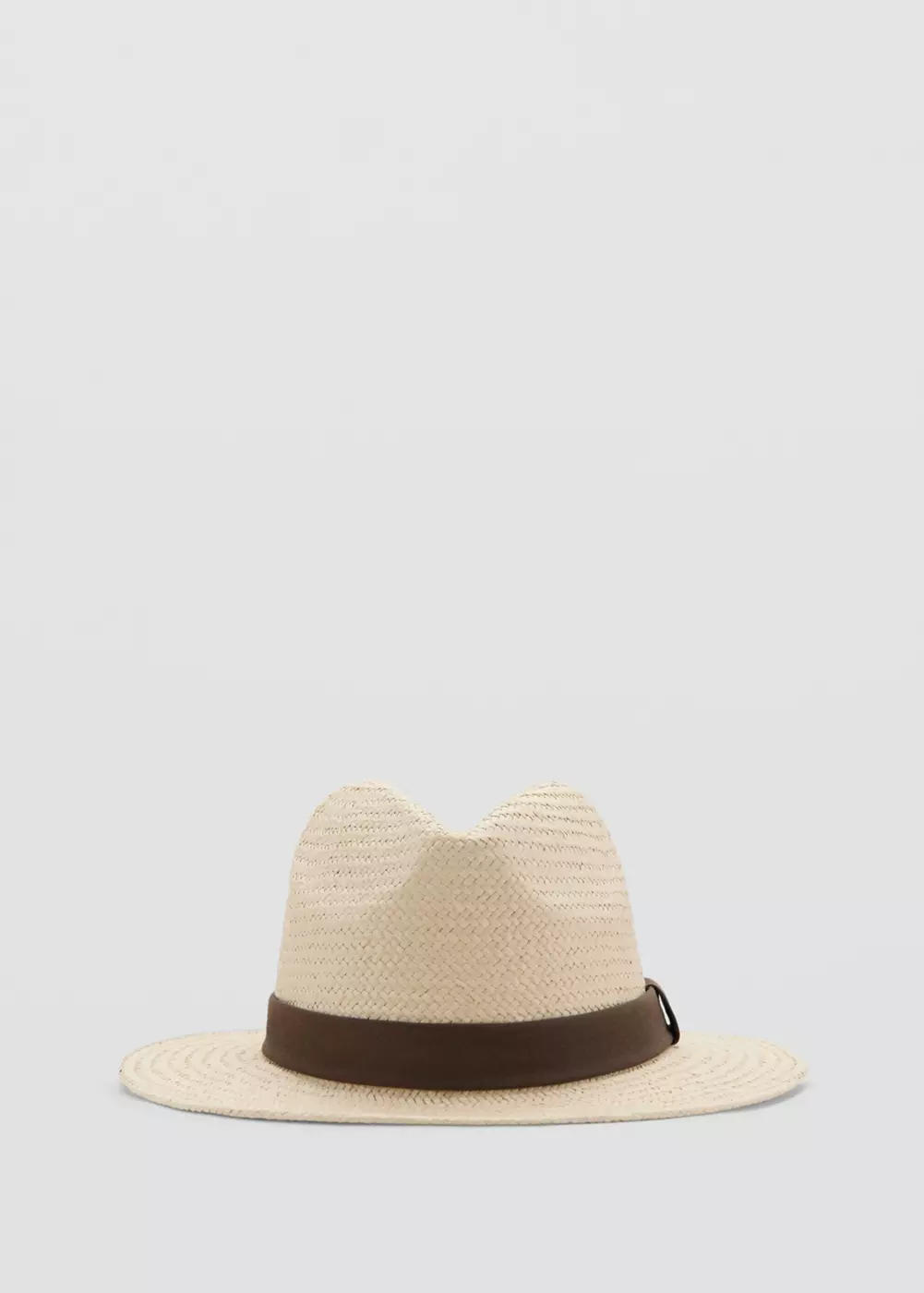 Chapeau fibre naturelle nœud, MANGO MAN