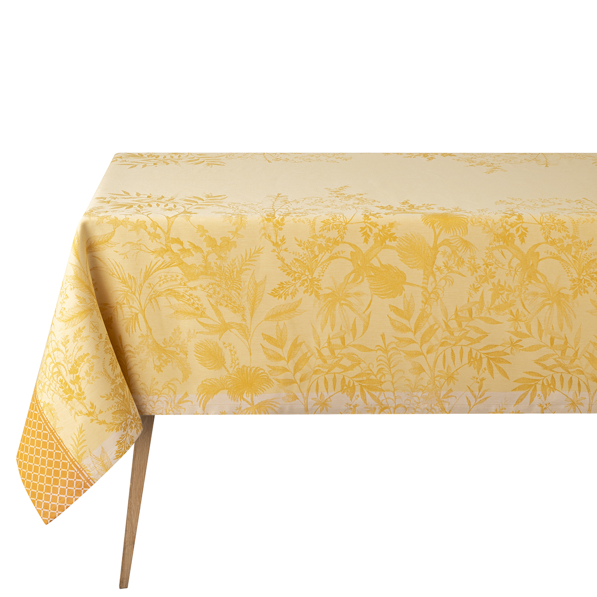 Nappe en Coton, JARDIN D'EDEN, LE JACQUARD FRANCAIS