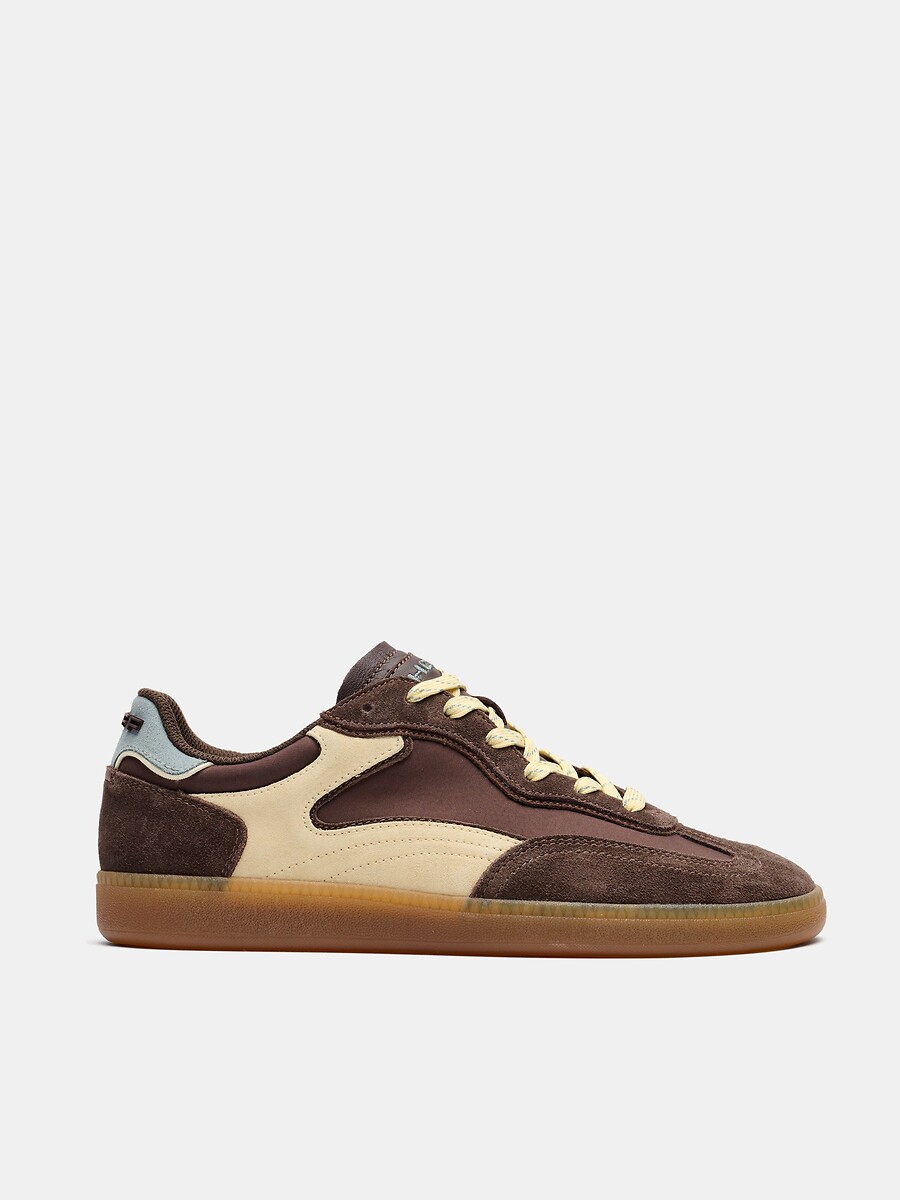 HOFF Zapatillas de material mixto PARK CHOCOLATE