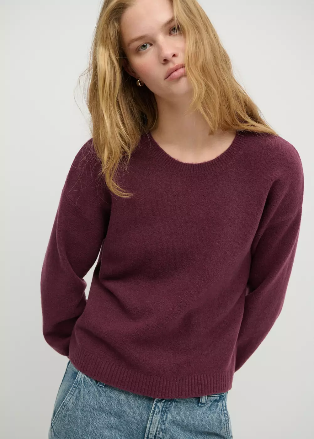 Pull-over col côtelé, MANGO TEEN