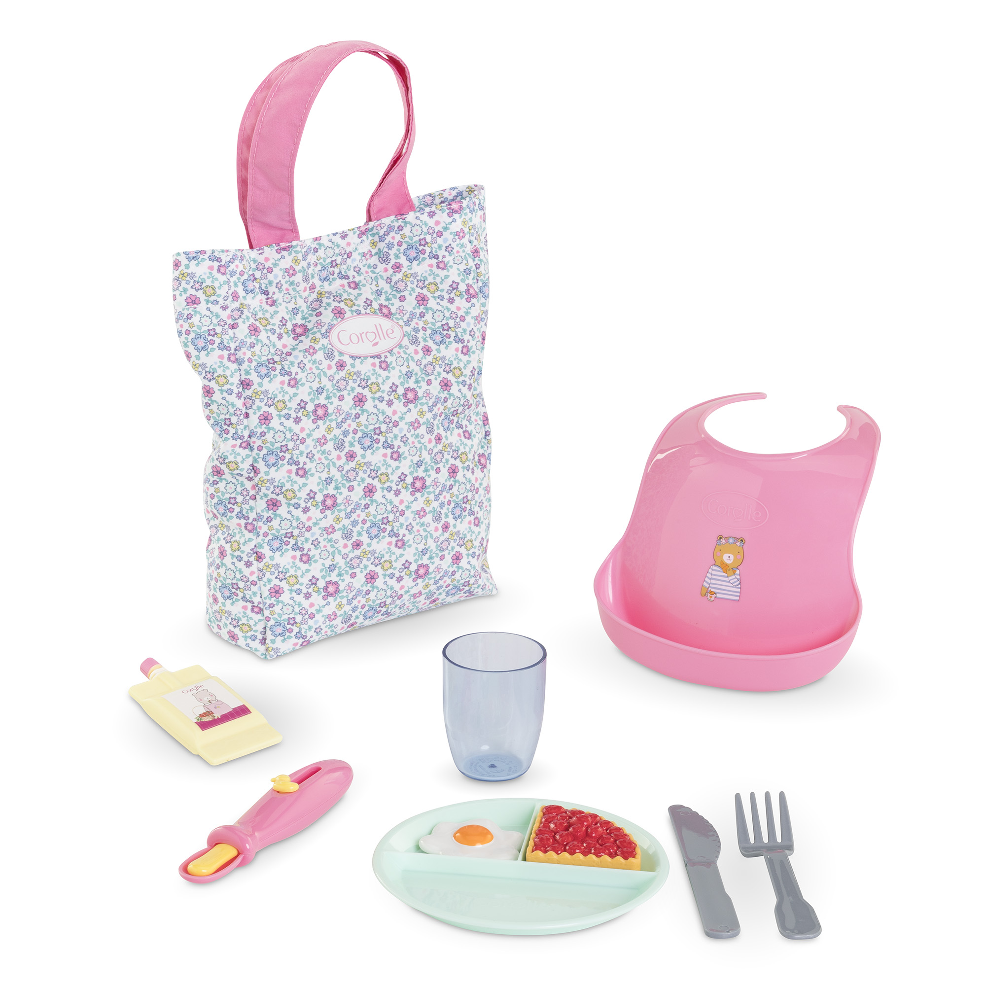 Grand Coffret Repas pour poupon 36 et 42 cm, COROLLE