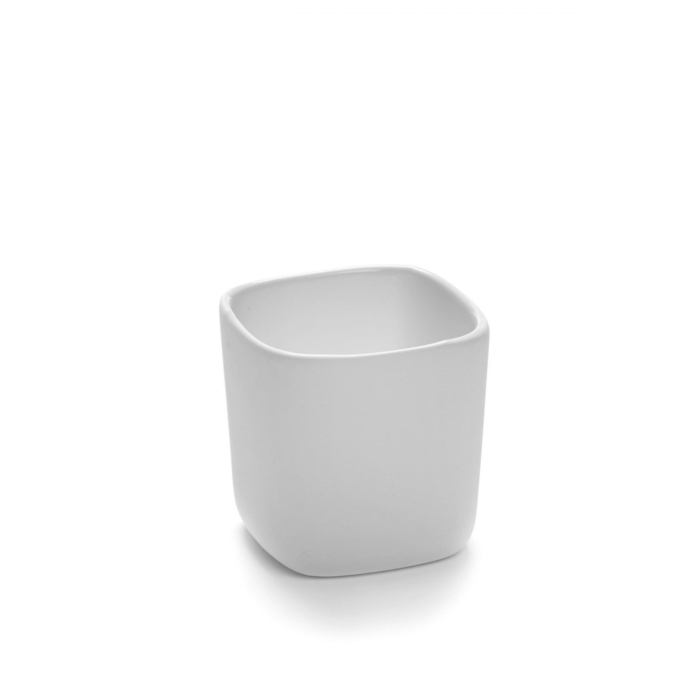 Bol Carré HEII Porcelaine Blanche 6 x 6 x H6 cm, SERAX