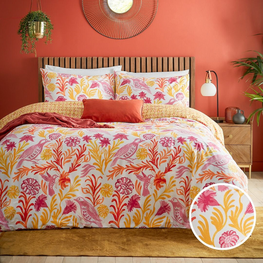 Absract Duvet Cover and Pillowcase Set, FURN.