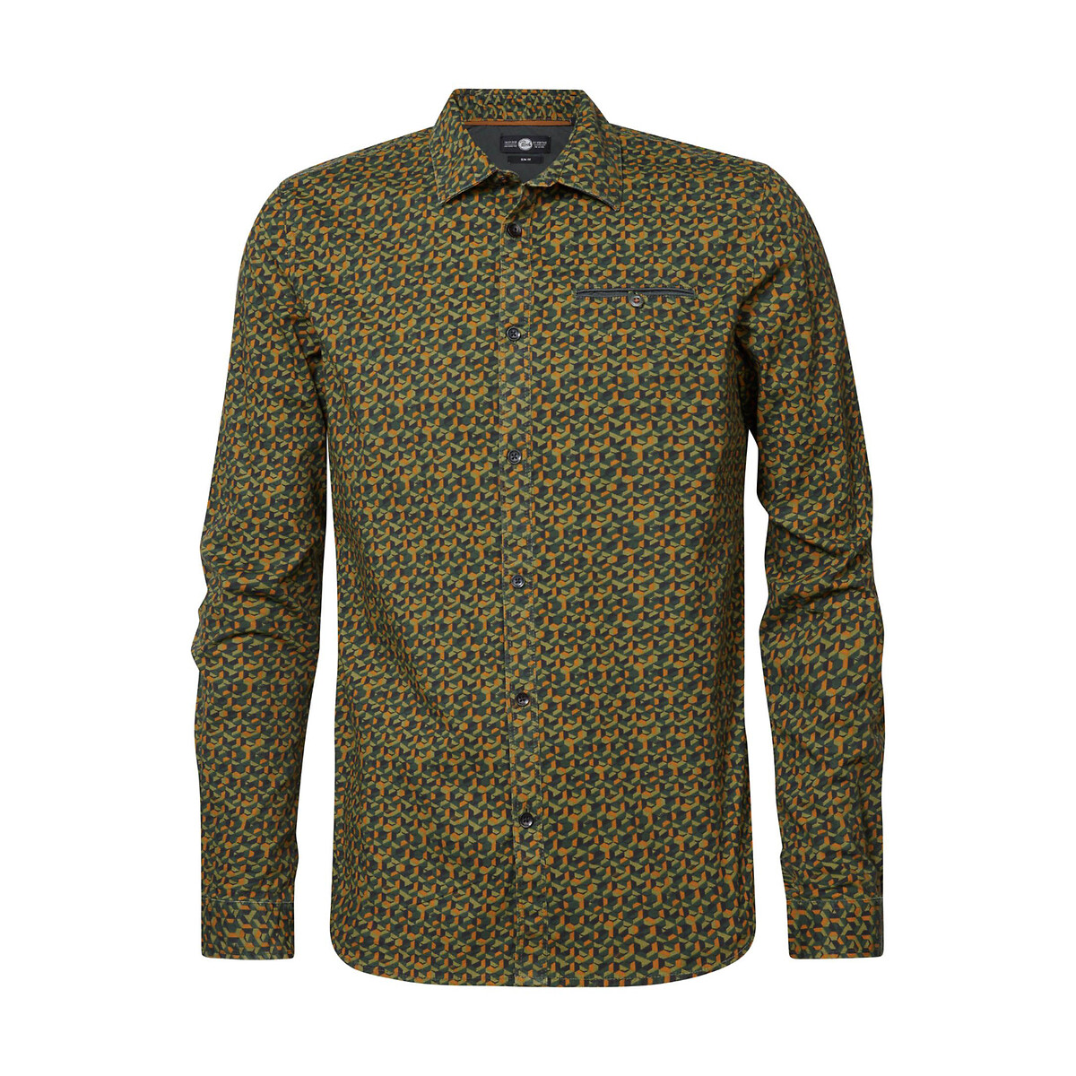 Chemise imprimée manches longues, PETROL INDUSTRIES