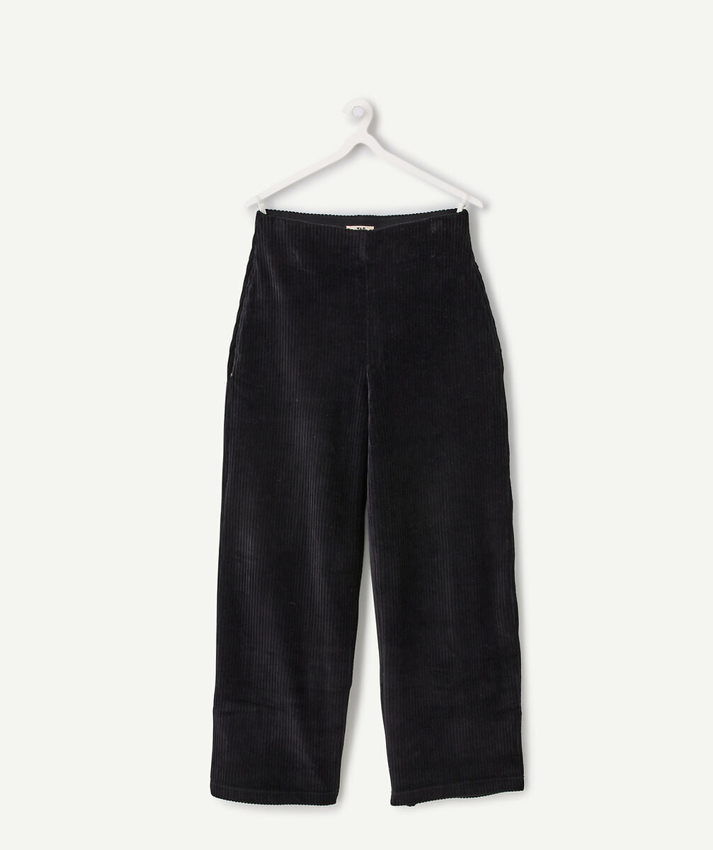 Pantalon large en velours côtelé, TAPE A L'OEIL