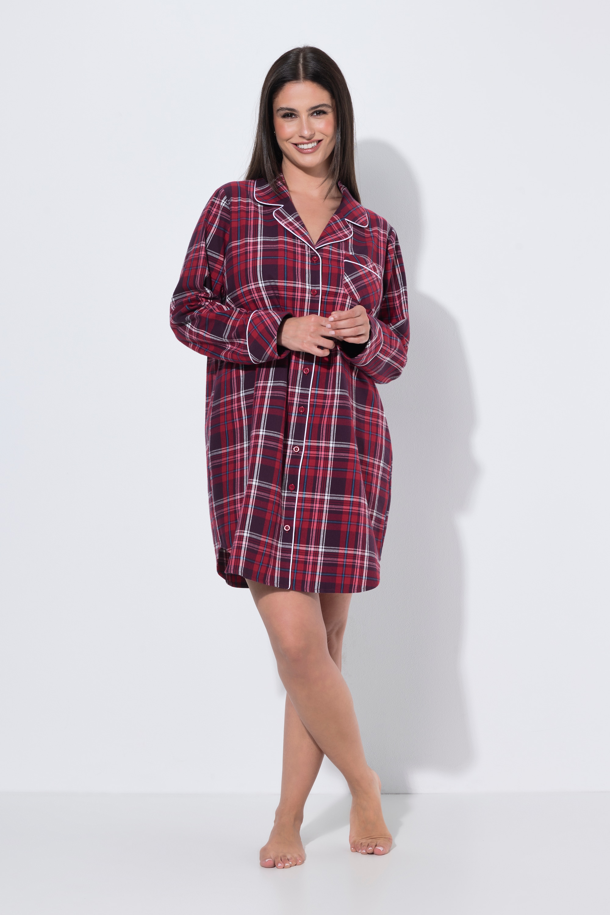 Chemise de nuit en flanelle, ULLA POPKEN