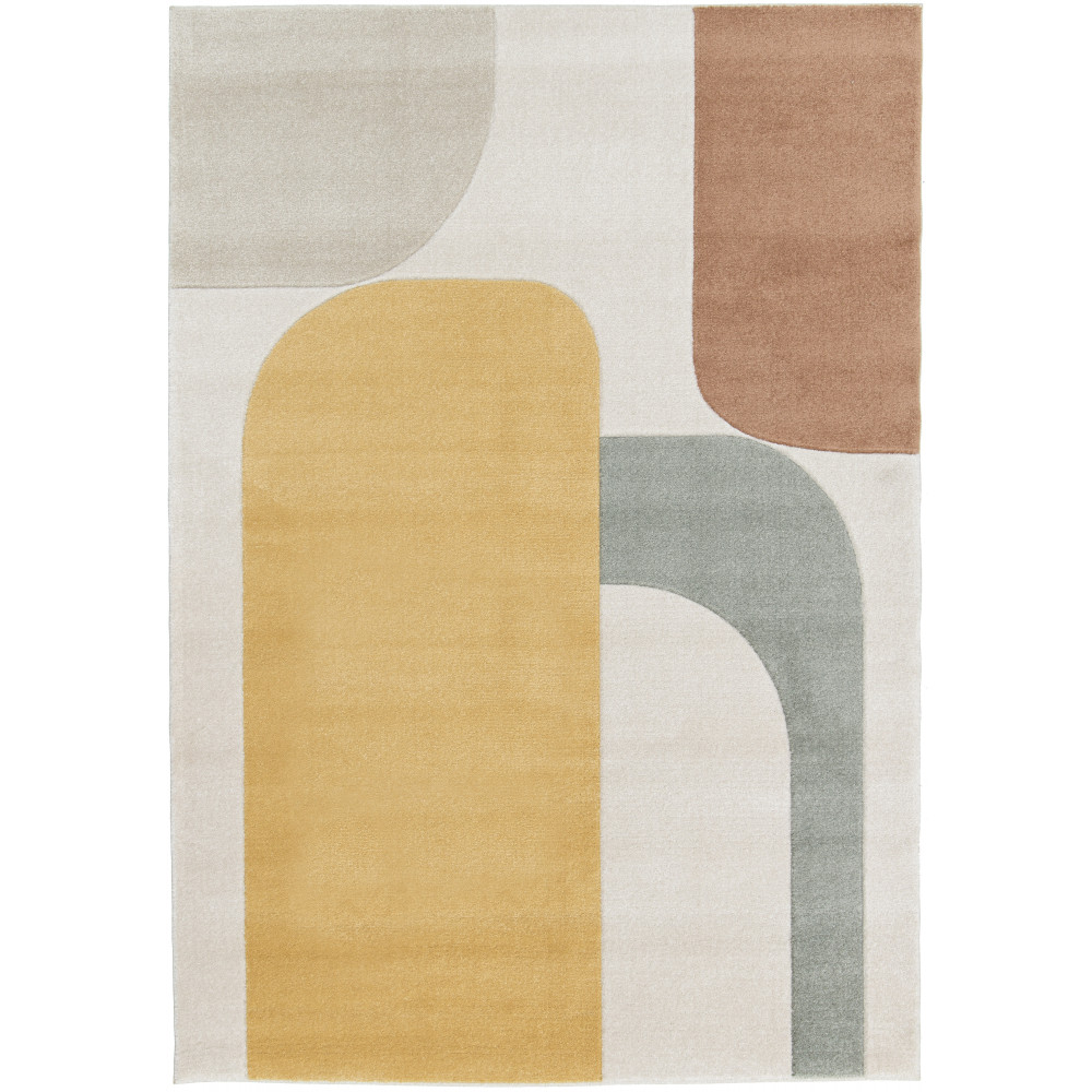 Tapis contemporain à motif géométrique- LORMA, DRAWER