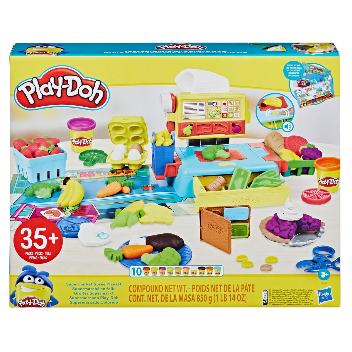 Pâte à modeler PlayDoh : Le Coiffeur - Jeux et jouets Play-Doh