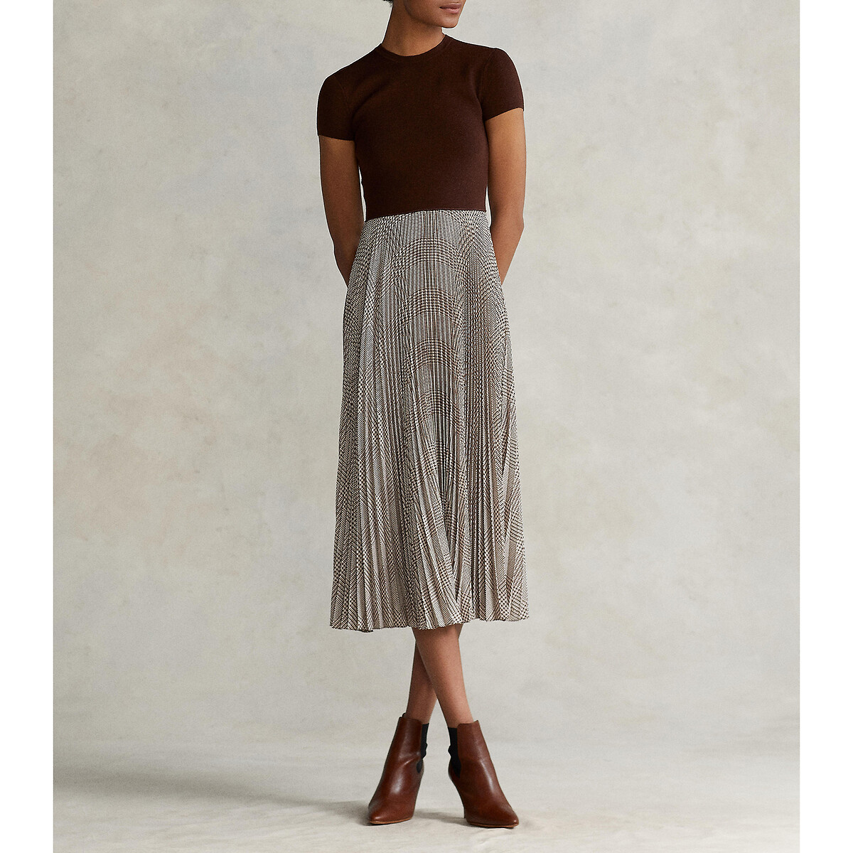 lauren ralph lauren two tone dress