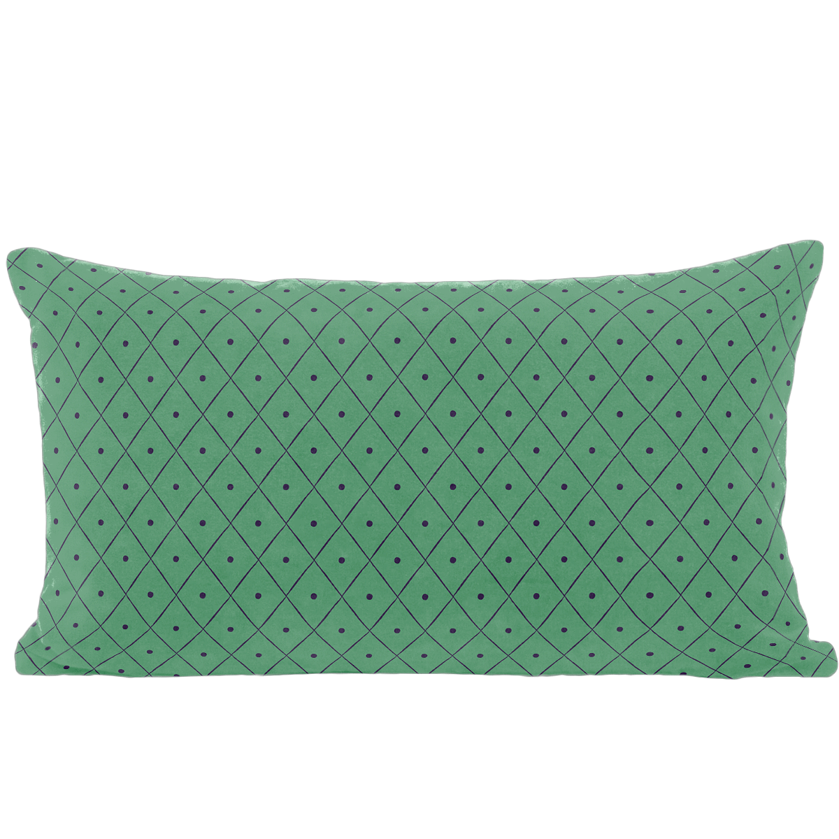 Housse de coussin en velours géométrique, SAMBA, VENT DE BOHÈME