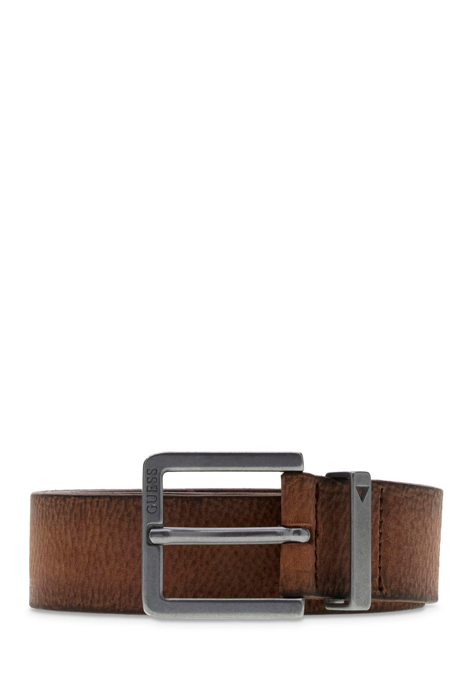 Ceinture Guess En Cuir Véritable, GUESS