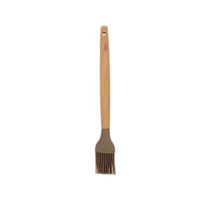 Set 10 Ustensiles De Cuisine Eliott - Manche Bois & Embout Silicone - Compatible Lave-Vaisselle