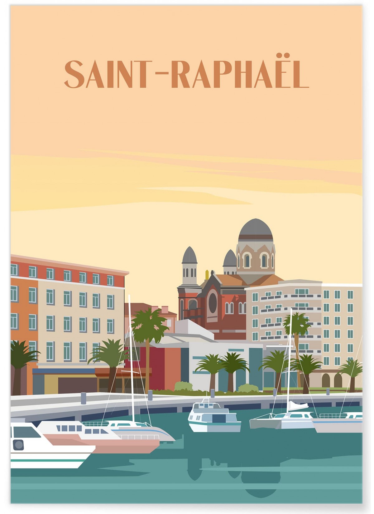 Affiche ville de Saint-Raphaël, L'AFFICHERIE