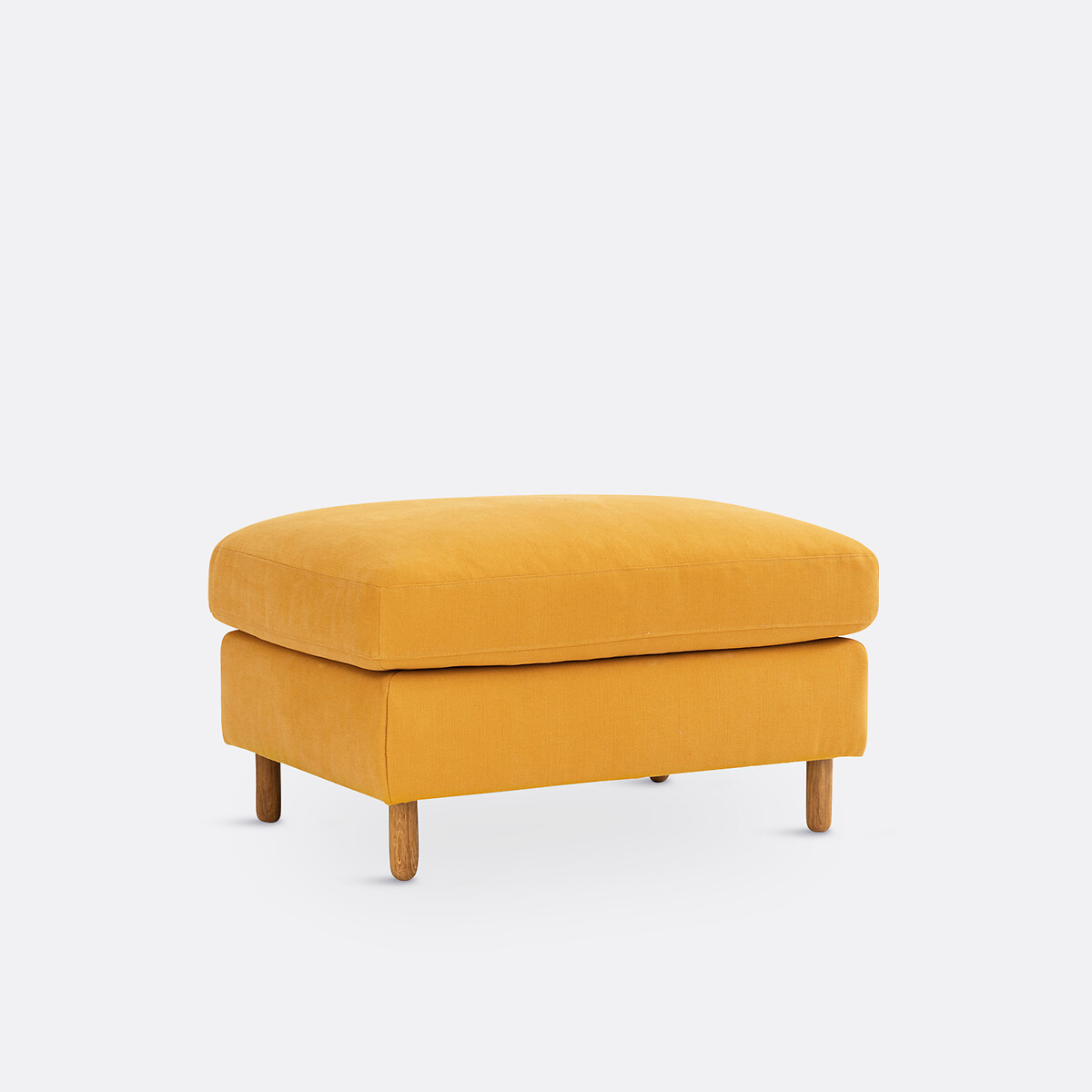 Pouf coton/lin, Loméo, LA REDOUTE INTERIEURS