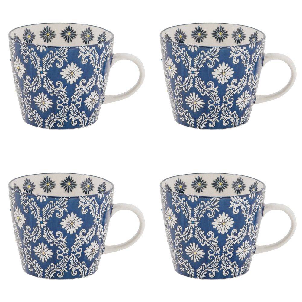 Coffret de 4 tasses Almada 36 cl, TABLE PASSION