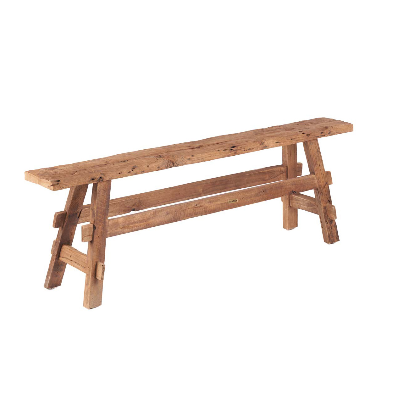 Banc en bois de teck BEAUTEOUS, BAZAR BIZAR