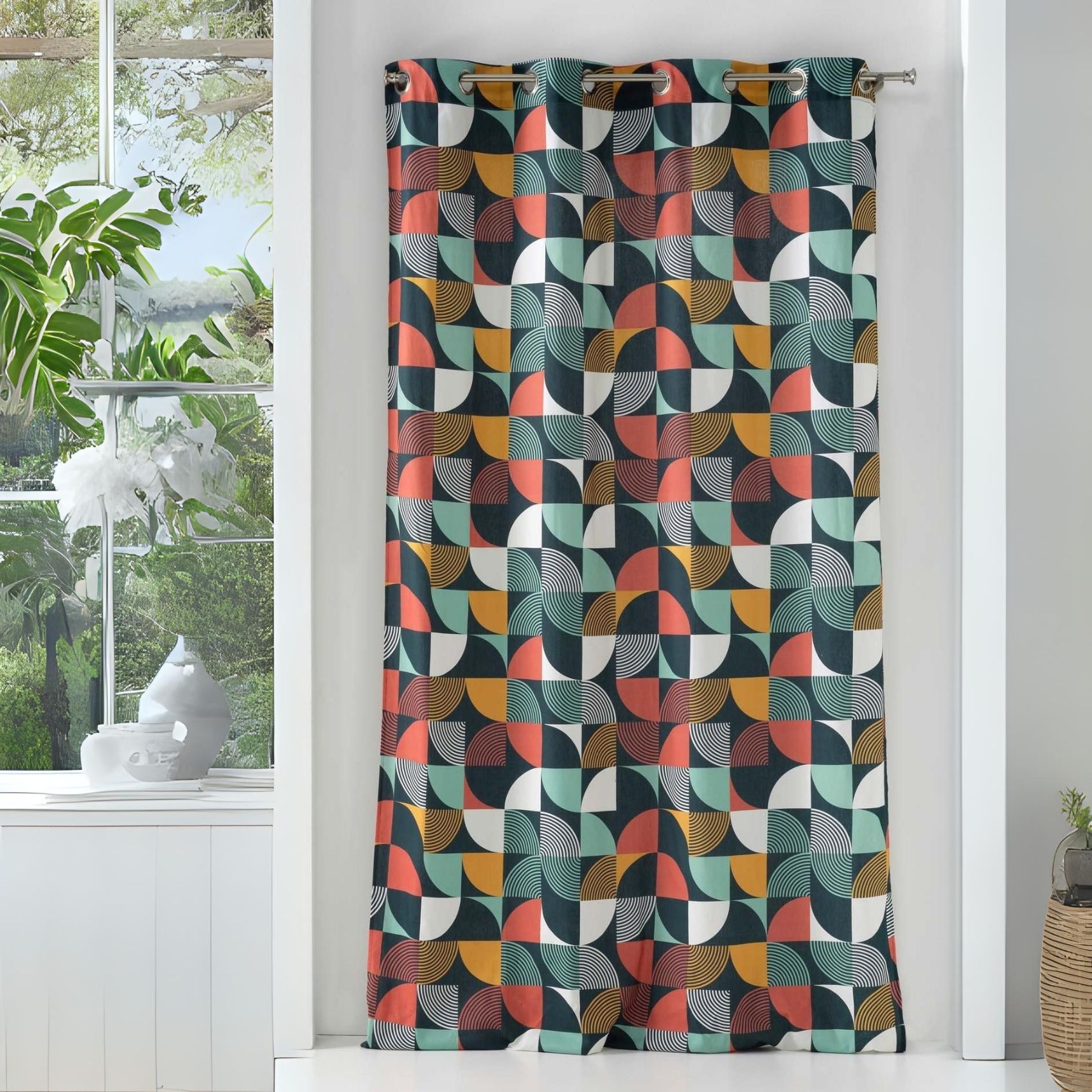 Rideau à tendance géométrique, DOUCEUR D'INTÉRIEUR