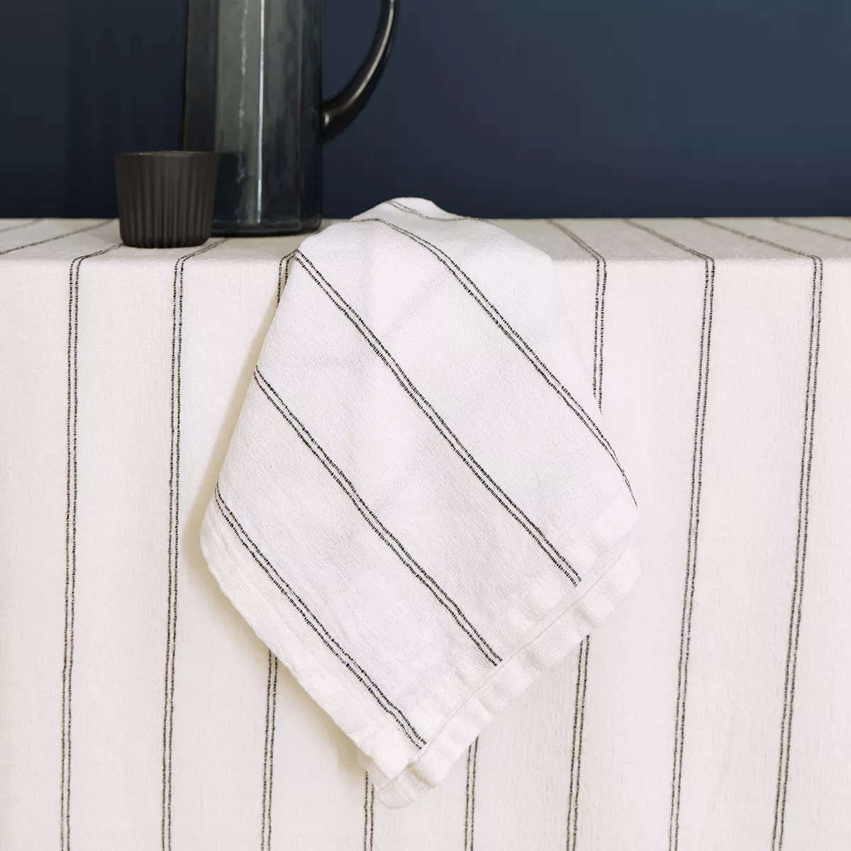 Serviette pur coton lavé RIMINI, GARNIER THIEBAUT