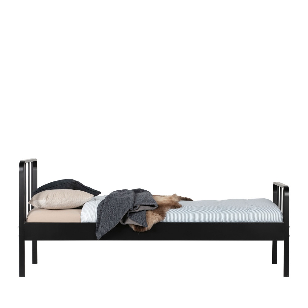 Lit en métal 90x200cm- MEES, WOOOD