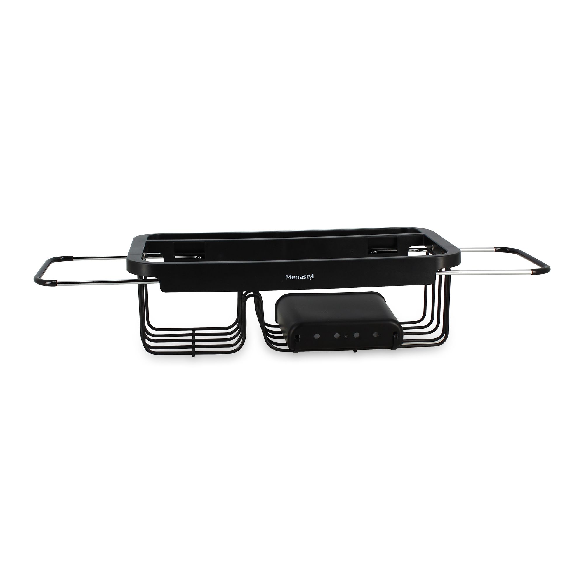 Egouttoir extensible 34,5-48cm en acier inoxydable, MENASTYL