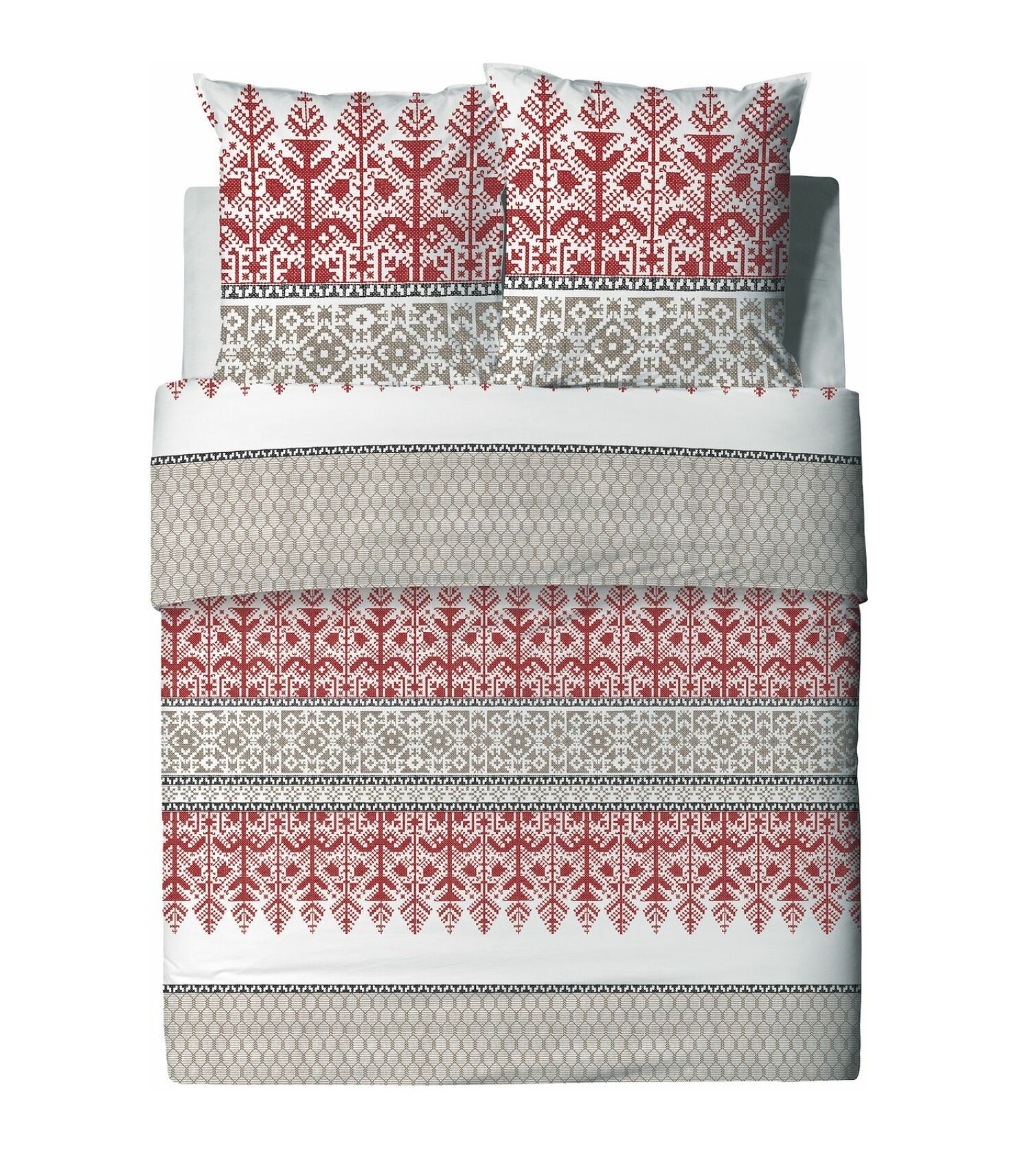 Housse de couette + taie Halty, EDEN