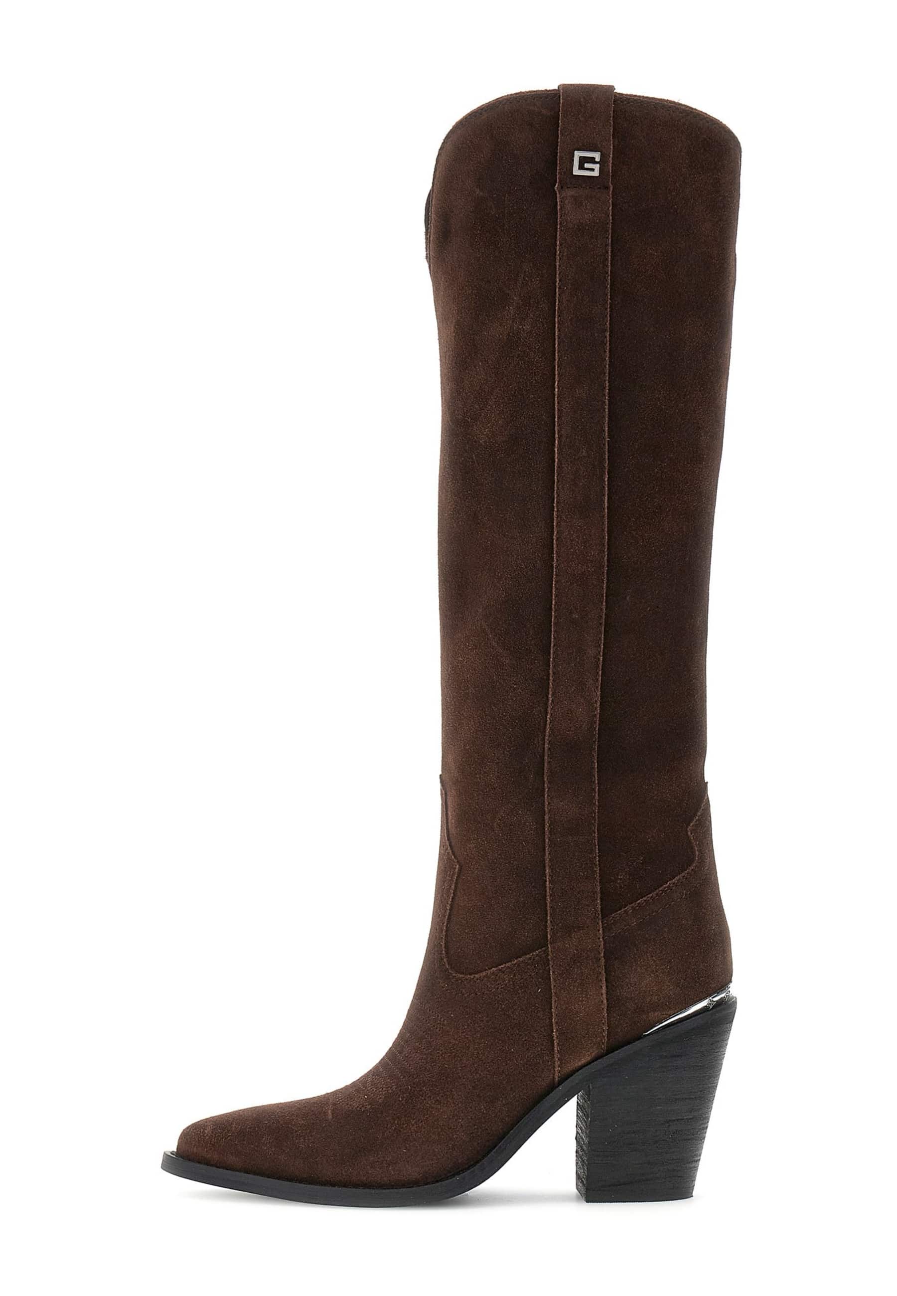 Bottes En Daim Sashan, GUESS
