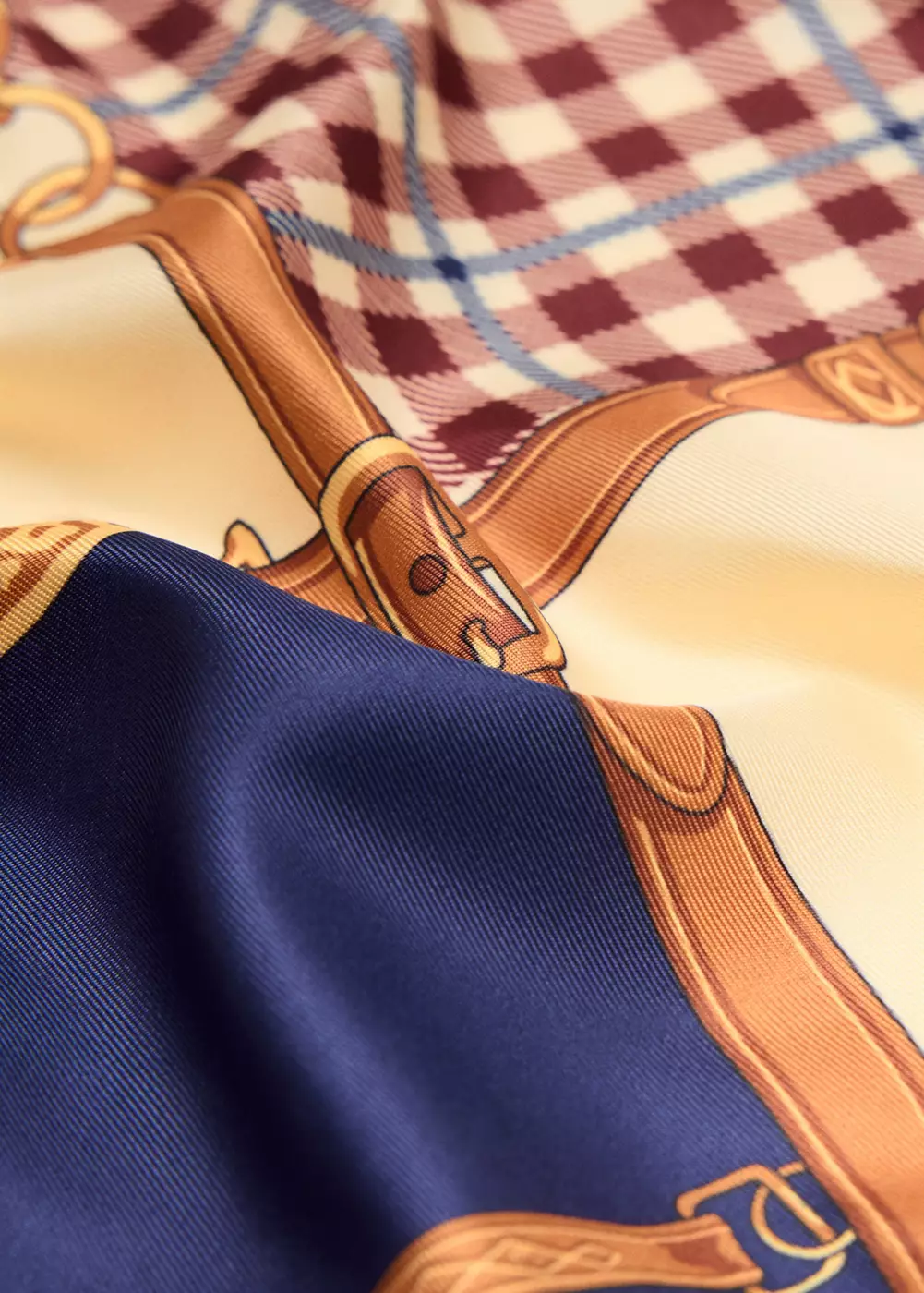 Foulard imprimé losanges, MANGO