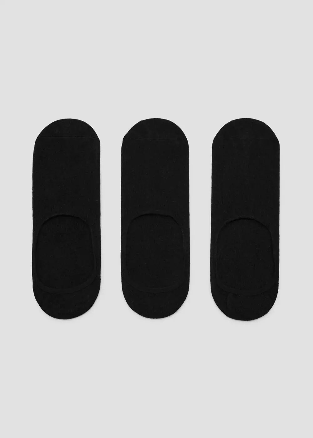 Pack 3 paires de chaussettes invisibles, MANGO MAN