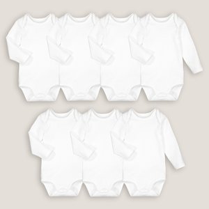Pack of 7 Bodysuits in Cotton LA REDOUTE COLLECTIONS image
