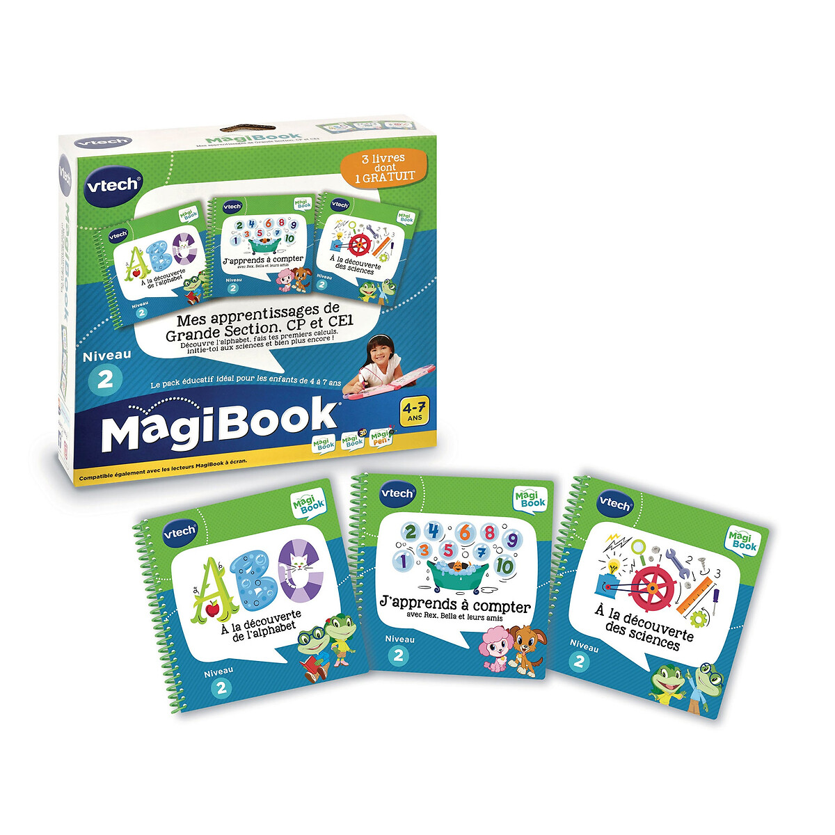 Magibook Mes apprentissages GS, CP et CE1, VTECH