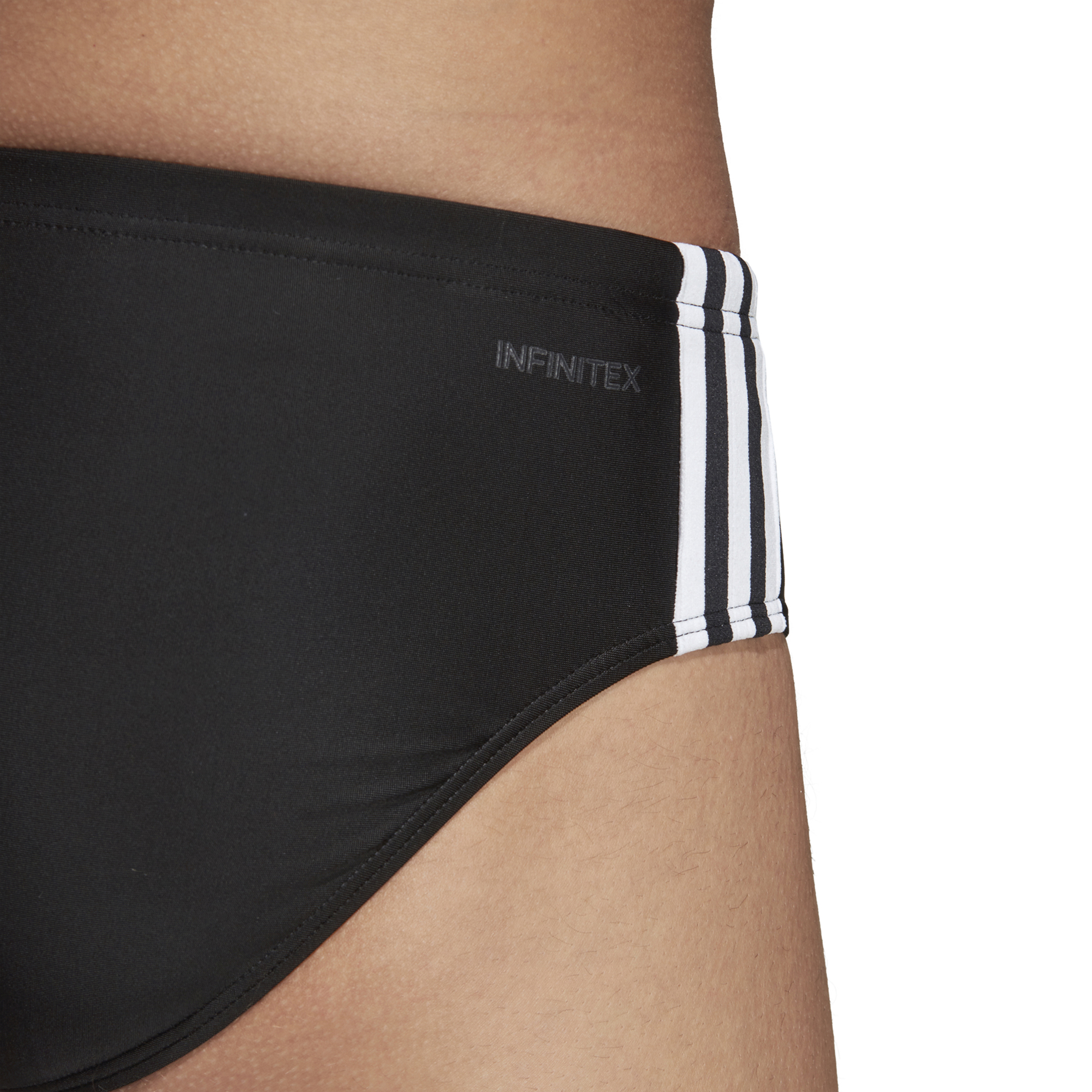 Recycled 3 stripes swim briefs black Adidas Performance La Redoute