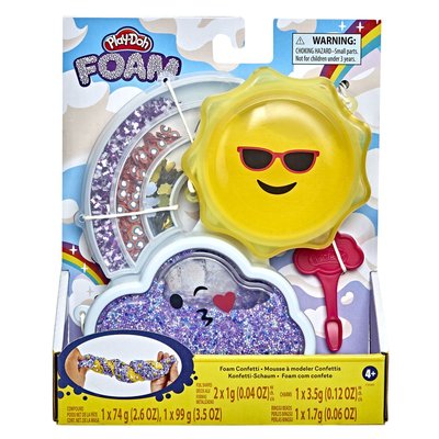 Play-doh foam mousse à modeler confettis HASBRO
