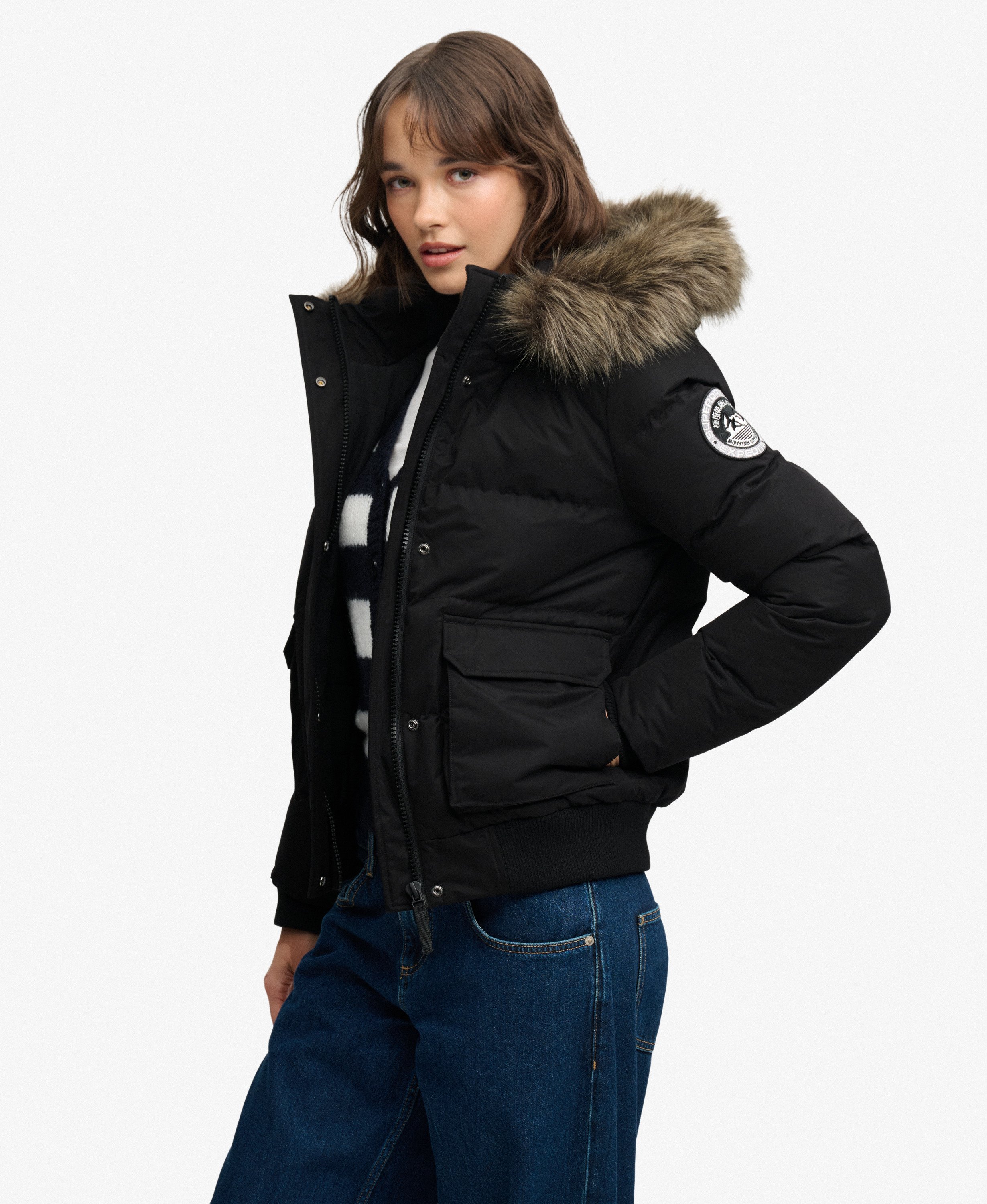 Blouson Bomber Everest Ella, SUPERDRY