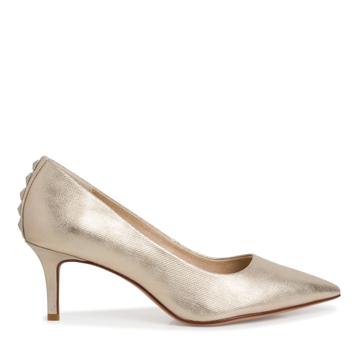 Escarpin ivoire petit talon hot sale