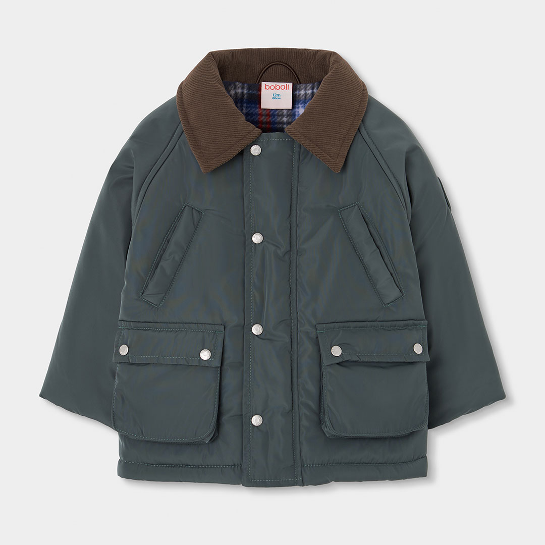 Parka garçon en tissu technique, BOBOLI