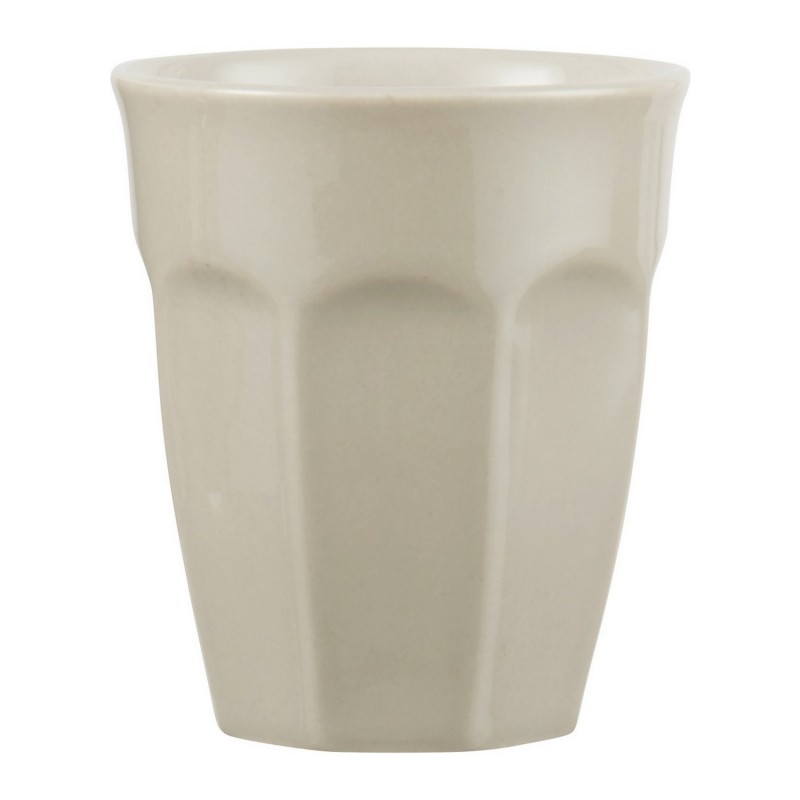 Tasse gobelet grès côtelé MYNTE, IB LAURSEN