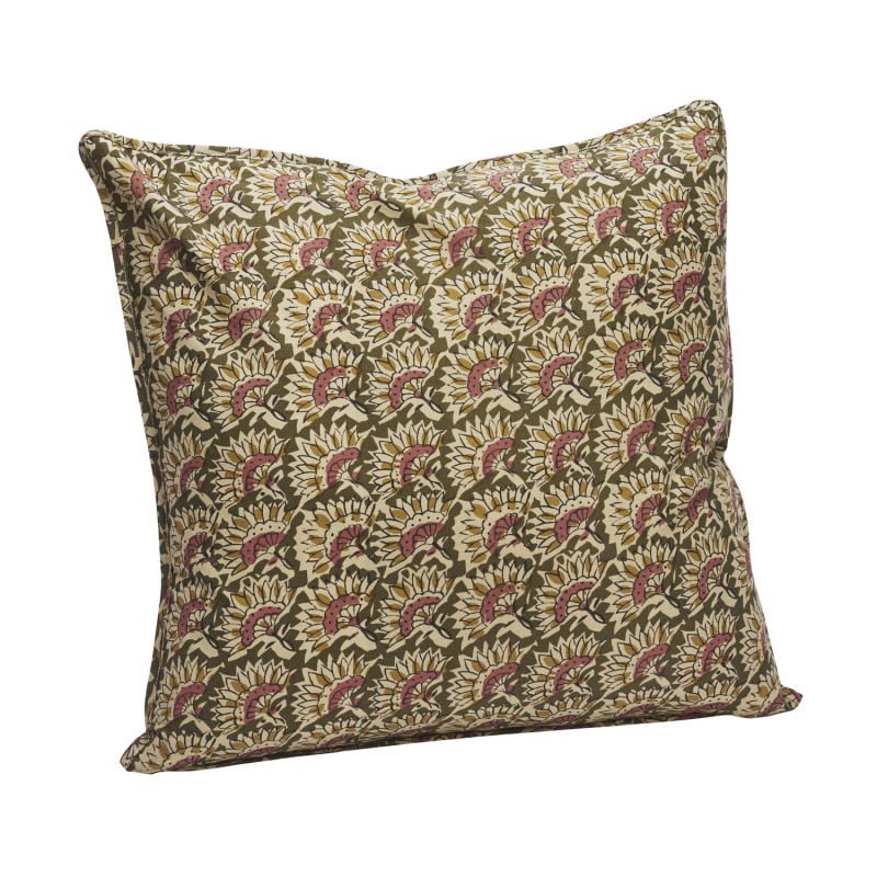 Housse de coussin coton imprimé, MADAM STOLTZ