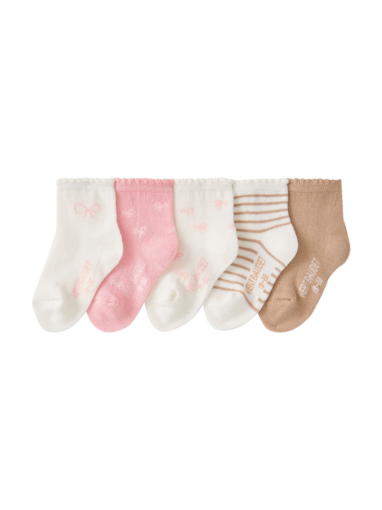 Lot de 5 chaussettes, VERTBAUDET