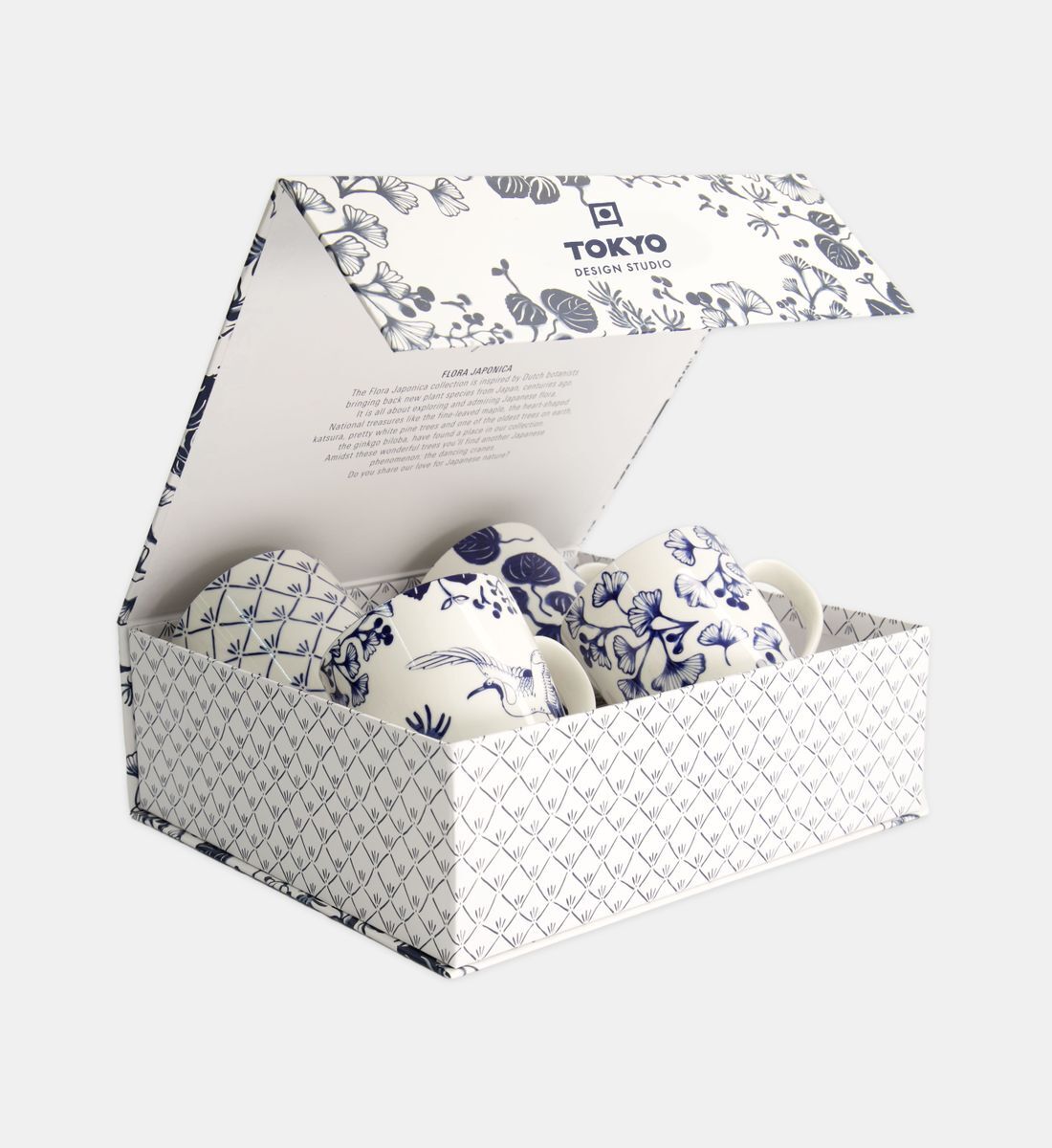 Coffret de 4 mugs, TOKYO DESIGN STUDIO